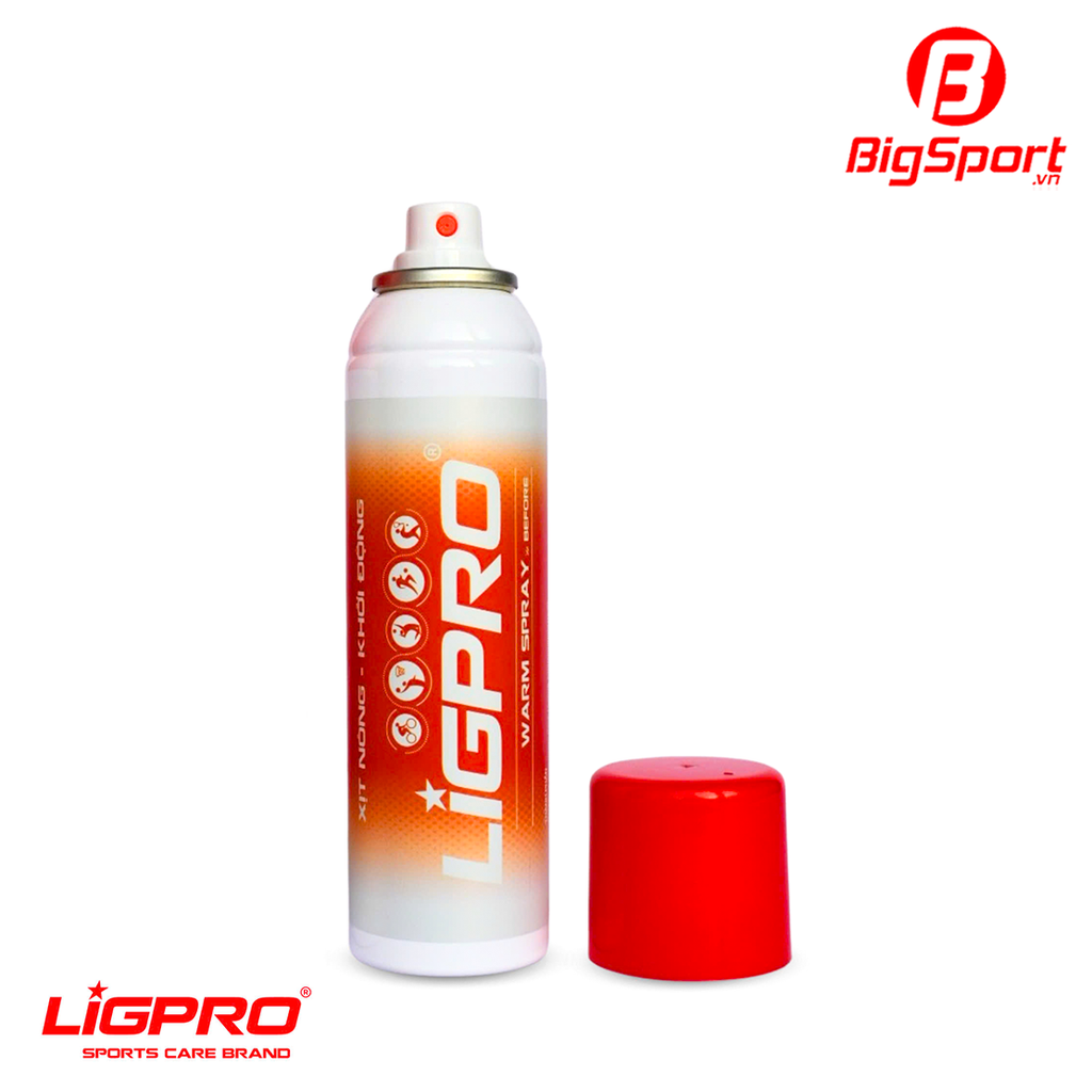 Chai xịt làm nóng cơ thể Ligpro