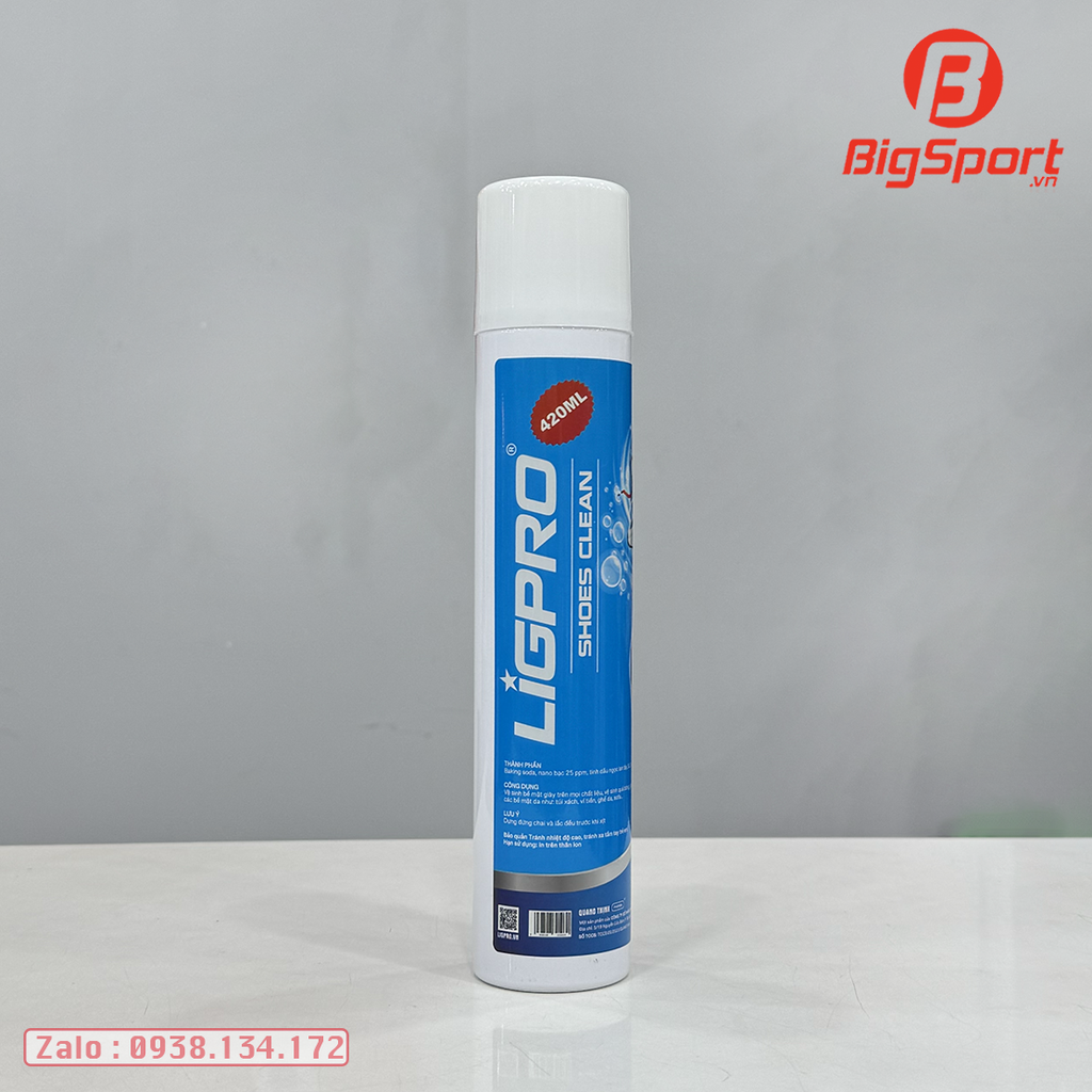 Chai xịt vệ sinh giày Ligpro 420ml