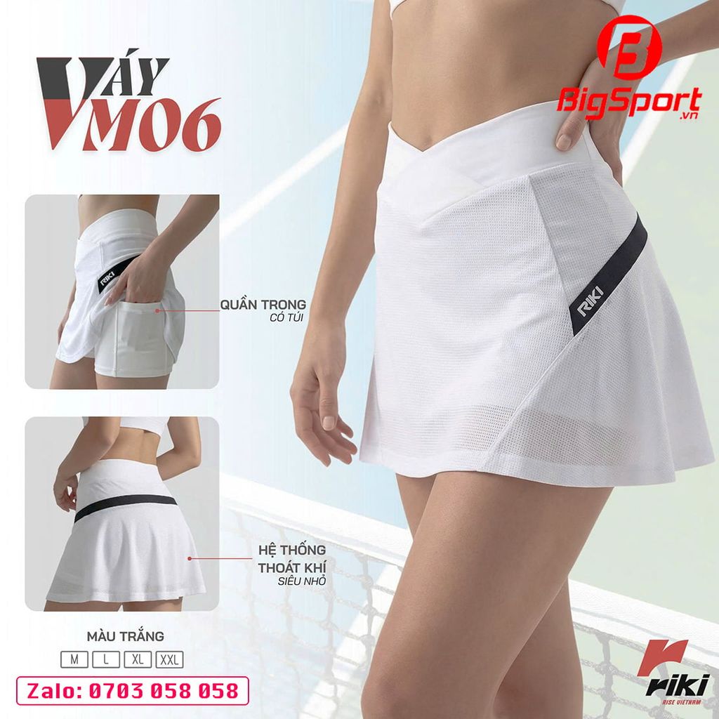 Chân váy thể thao Riki advance VM06