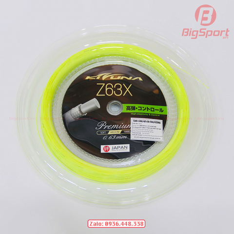 Dây đan vợt cầu lông KIZUNA Z63X