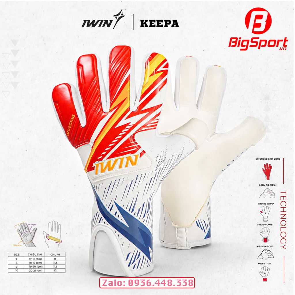 Găng thủ môn Iwin Keepa WC2026