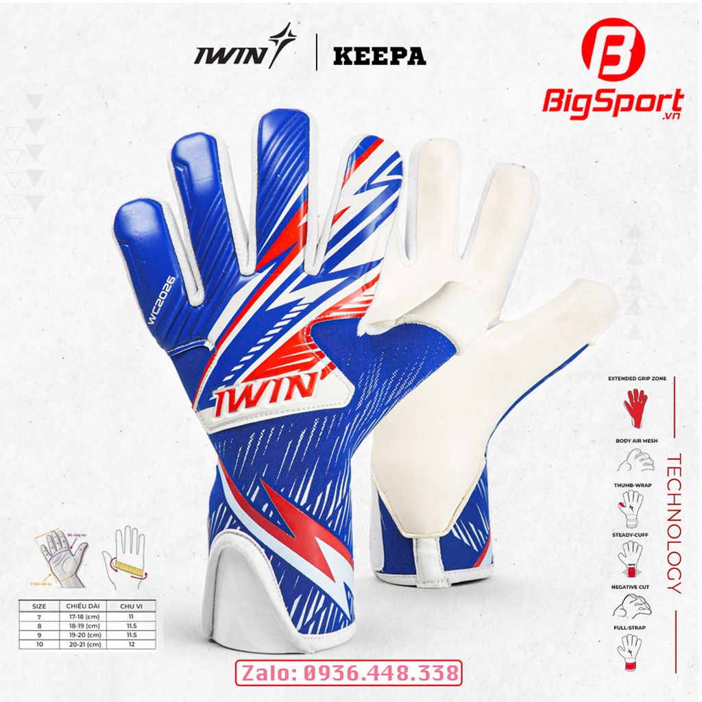 Găng thủ môn Iwin Keepa WC2026