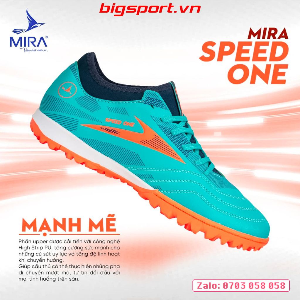 Giày đá bóng trẻ em Mira Speed One