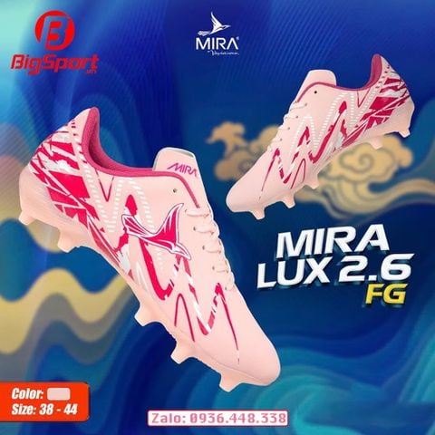 Giày đá bóng sân cỏ tự nhiên Mira Lux 2.6