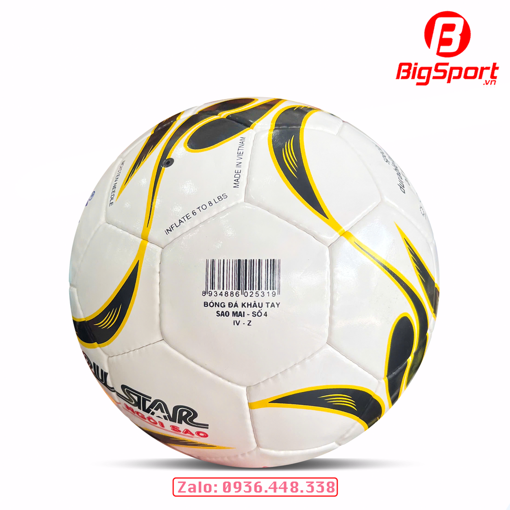 Quả bóng đá GeruStar Sao Mai số 4 chính hãng
