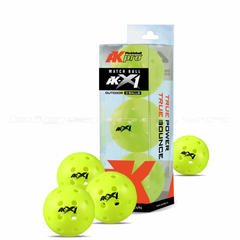 Bóng Pickleball AKpro AK-X1 hộp 3 quả