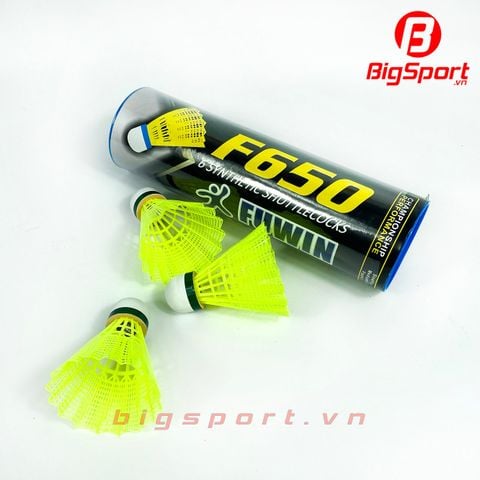 Cầu lông nhựa Fuwin F650 màu vàng