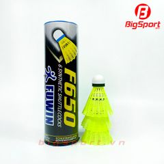 Cầu lông nhựa Fuwin F650 màu vàng
