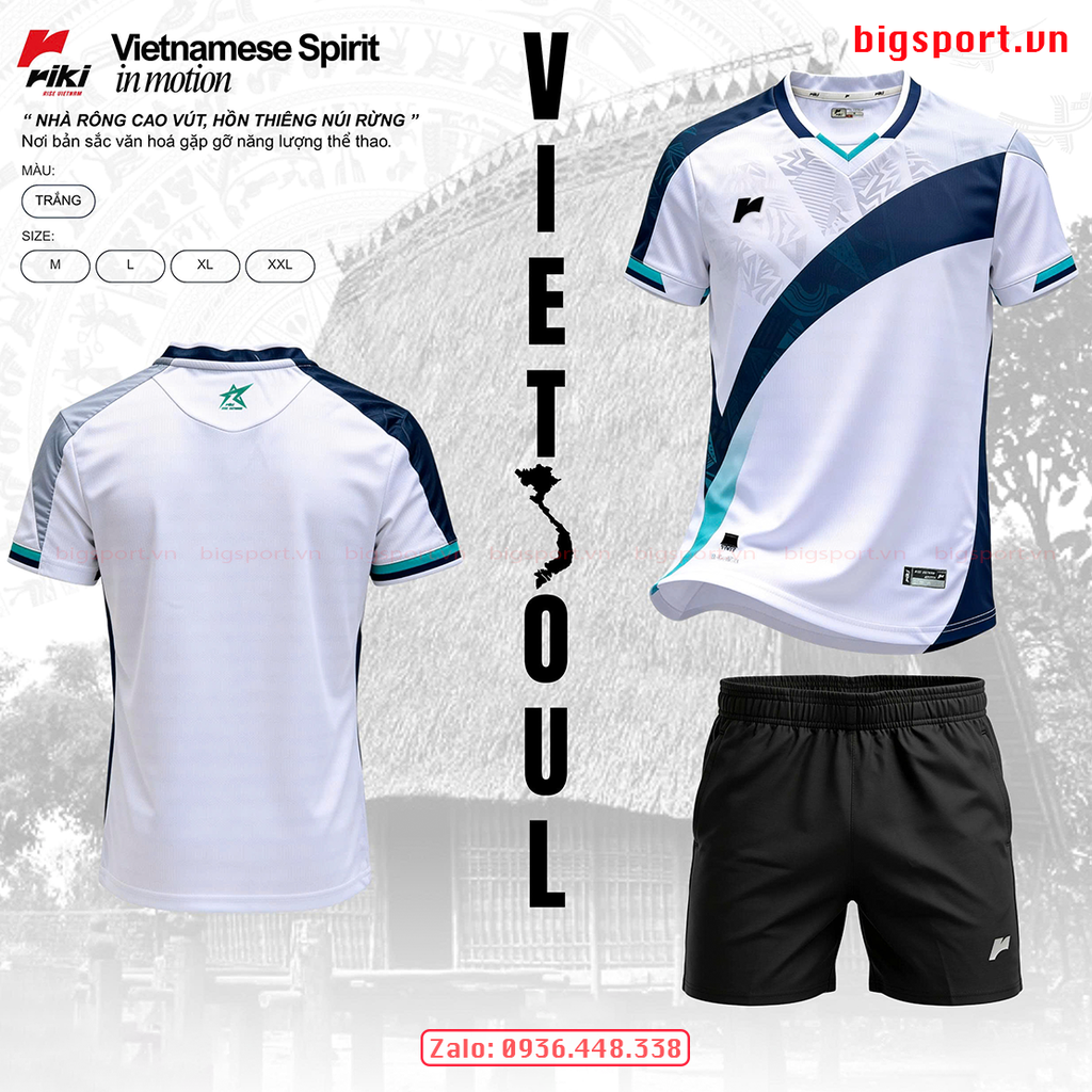 Quần áo bóng chuyền nữ Riki Vietsoul V