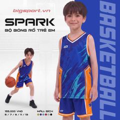 Quần áo bóng rổ trẻ em CP Spark 01