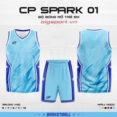 Quần áo bóng rổ trẻ em CP Spark 01