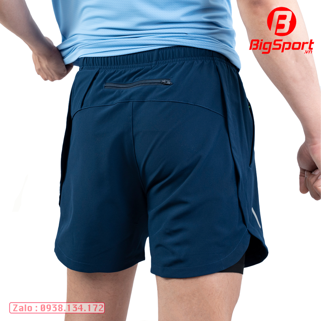 Quần short thể thao Nam 2 lớp Icado HT104