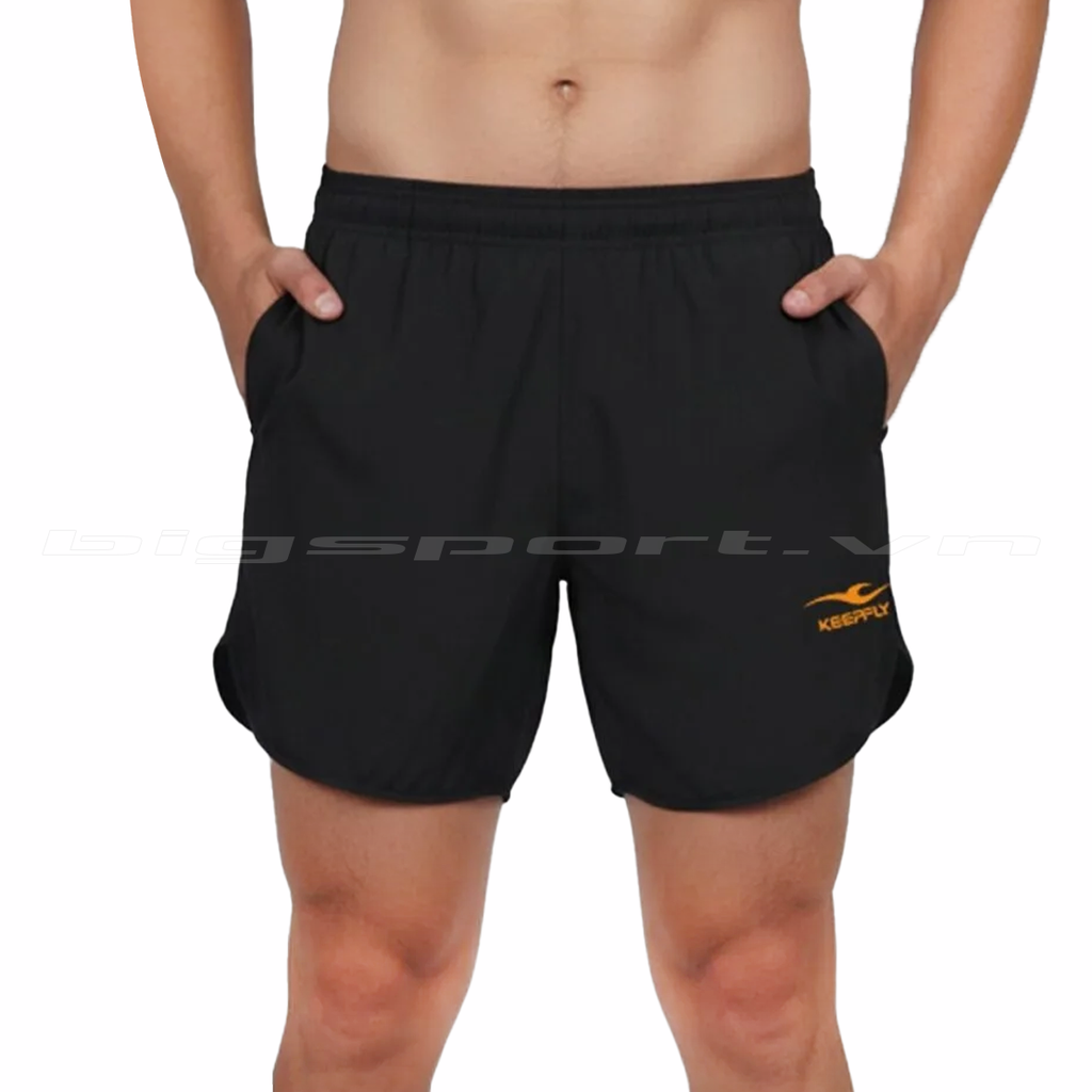 Quần short thể thao nam KeepFly Curved
