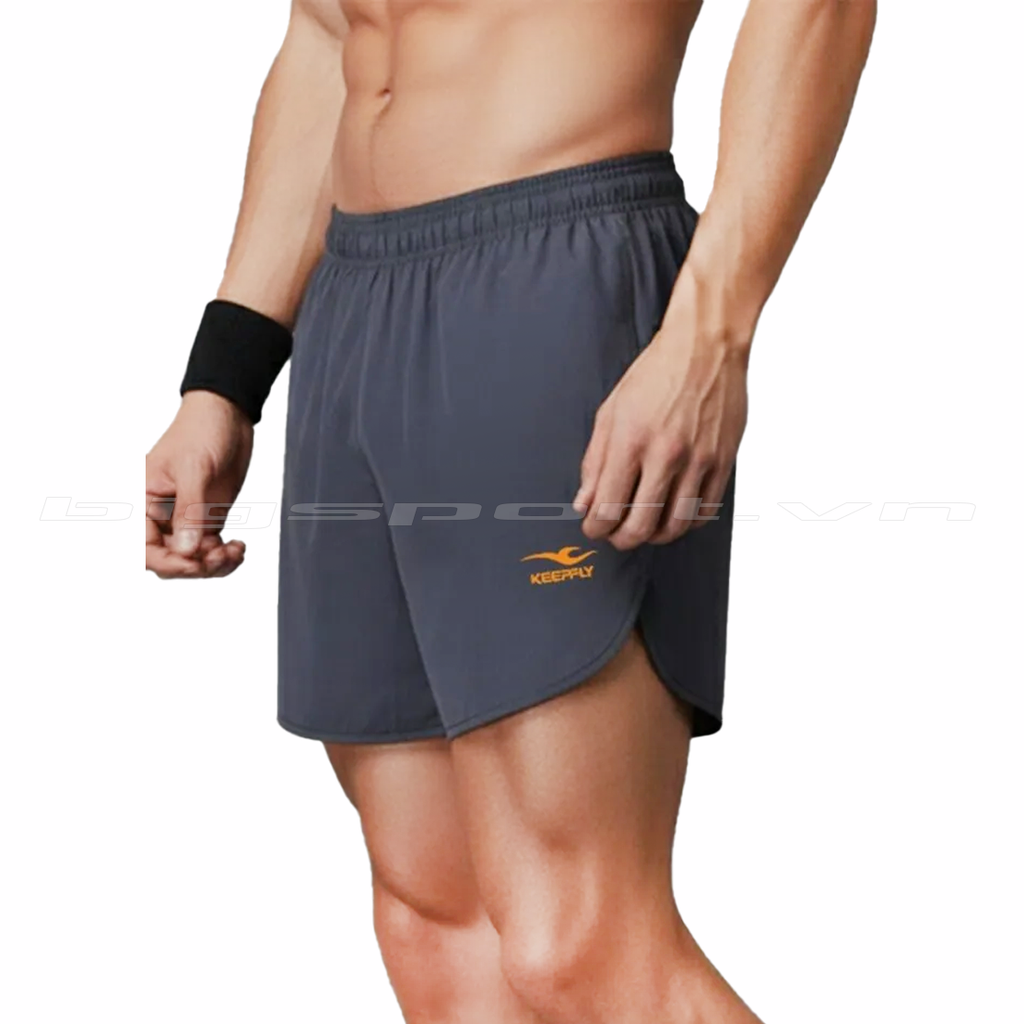 Quần short thể thao nam KeepFly Curved