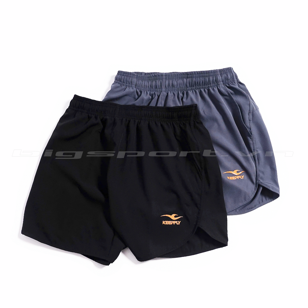 Quần short thể thao nam KeepFly Curved