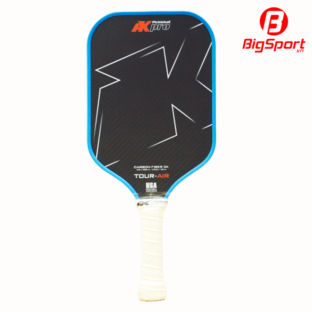 Vợt Pickleball Akpro Tour- Air X sử dụng sợi Carbon 3K cao cấp