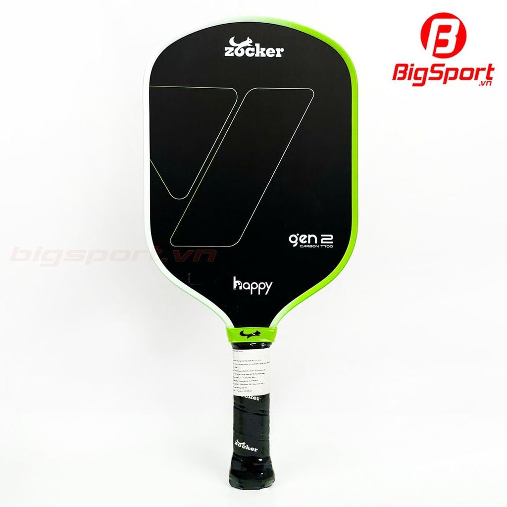 Vợt Pickleball Zocker Happy Super Quality HP02 GEN2