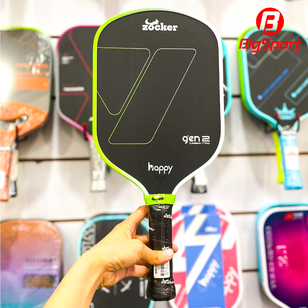 Vợt Pickleball Zocker Happy Super Quality HP02 GEN2