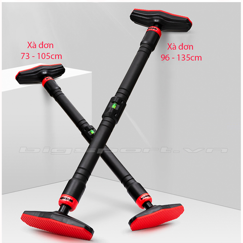 Xà đơn gắn cửa Goodfit GF201PU 96cm - 135cm