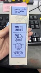Siberian wellness Marine calcium extra Rich mineral toothpaste enamel care, 75ml