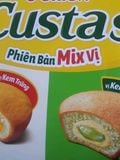 Orion bánh Custas Mix vị kem trứng & kem cốm 282.2g cake
