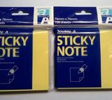 Giấy note vàng Double A 3×3