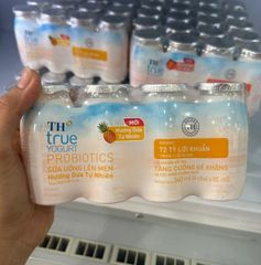 Sữa chua uống TH lên men Hương dứa probiotic