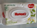 Khăn ướt Huggies xanh 80 tờ