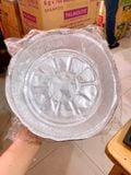 Set 10 khay dĩa bạc lót nồi chiên không dầu size lớn 24CM