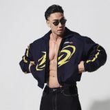  Áo khoác bomber Degrey Japan Korea màu navy - BOMBNAVY 