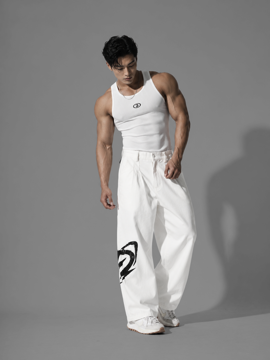  Quần dài Kaki Trắng Degrey Long Pants Logo new D - LOKAKITRANG 