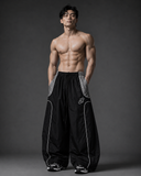  Quần Dài Degrey màu ĐEN XÁM Long Pants Poly in Logo - PAPOLYXAM 