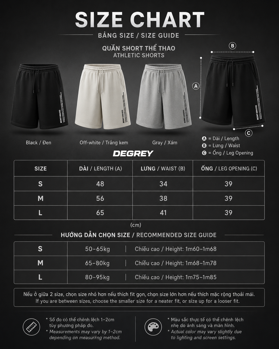  Quần lửng chất liệu chân cua Degrey short pant thiết kế thời trang nam nữ màu xám - SHOPAX 