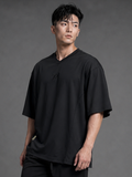  Áo Degrey Jersey Mesh Fabric màu ĐEN thêu D Logo - JERMESHDEN 