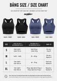  Degrey Bra Thể Thao – Cardio Fitness , Áo Gym Nữ, Yoga, Chạy Bộ, Mút Chống Sốc - CARDIO 