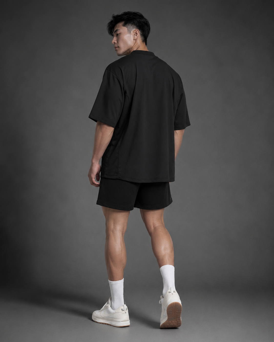  Áo Degrey Jersey Mesh Fabric màu ĐEN thêu D Logo - JERMESHDEN 