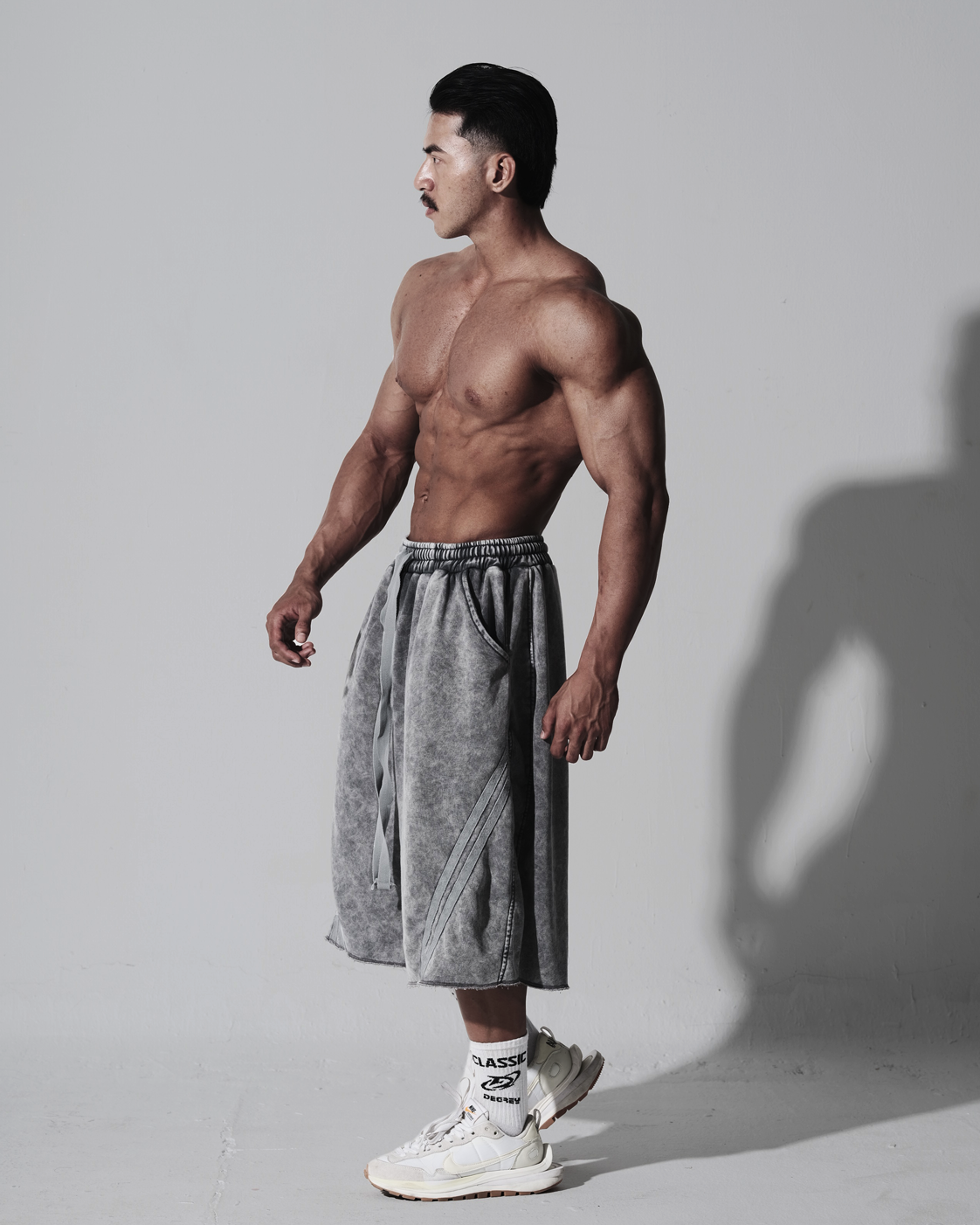  Quần lửng chân cua WAX XÁM Degrey short pant - SHOWAXXAM 