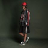  Áo thun tay dài màu đen Degrey Jersey long sleeve cổ tim thời trang thể thao Flexible x3 color - FLEXDEN 