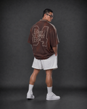  Áo Thun Jersey Mesh màu Nâu Degrey Athletic Club Lace-Up - JERNAU 
