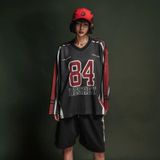  Áo thun tay dài màu đen Degrey Jersey long sleeve cổ tim thời trang thể thao Flexible x3 color - FLEXDEN 