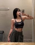  Áo Degrey Gym Sport Bra màu ĐEN XÁM thể thao - BRADEXA 