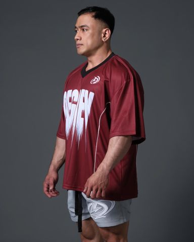  Áo Degrey Jersey Mesh Fabric DRIP RED - JERMESHDRIP 