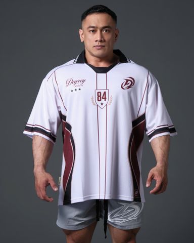  Áo Polo màu Kem Đỏ Degrey Athlete Wave - POLOWAVEKEM 