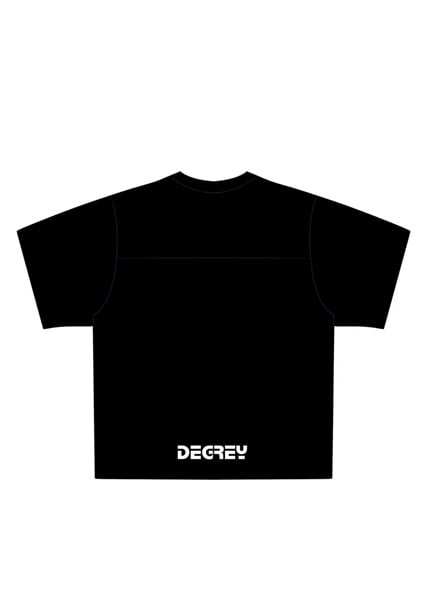  Áo thun màu ĐEN Degrey Jersey ĐANG XẢ 84 cổ tim - JERXA 