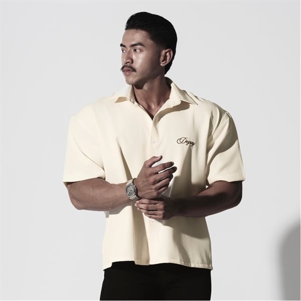  Áo sơ mi màu KEM Degrey Shirt BUILT NOT BORN - SHIRTKEM 