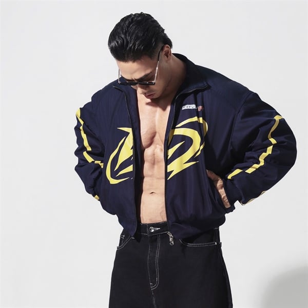  Áo khoác bomber Degrey Japan Korea màu navy - BOMBNAVY 