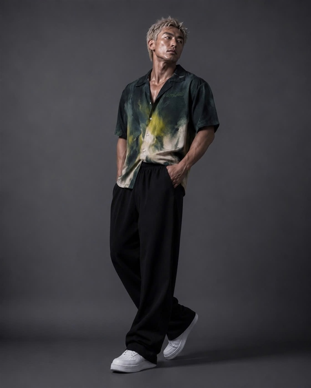  Áo Sơ Mi Degrey Shirt Dusty Green - SHIRTDUSGREEN 