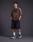  Áo Thun Jersey Mesh màu Nâu Degrey Athletic Club Lace-Up - JERNAU 