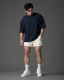  Quần Degrey màu KEM thể thao vải thun nỉ poly 2 da - QTTK 