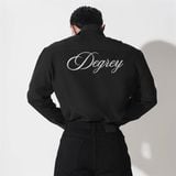  Áo sơ mi tay dài màu đen Degrey Longsleve Shirt Basic Logo - LONGSHIRTLOGO 